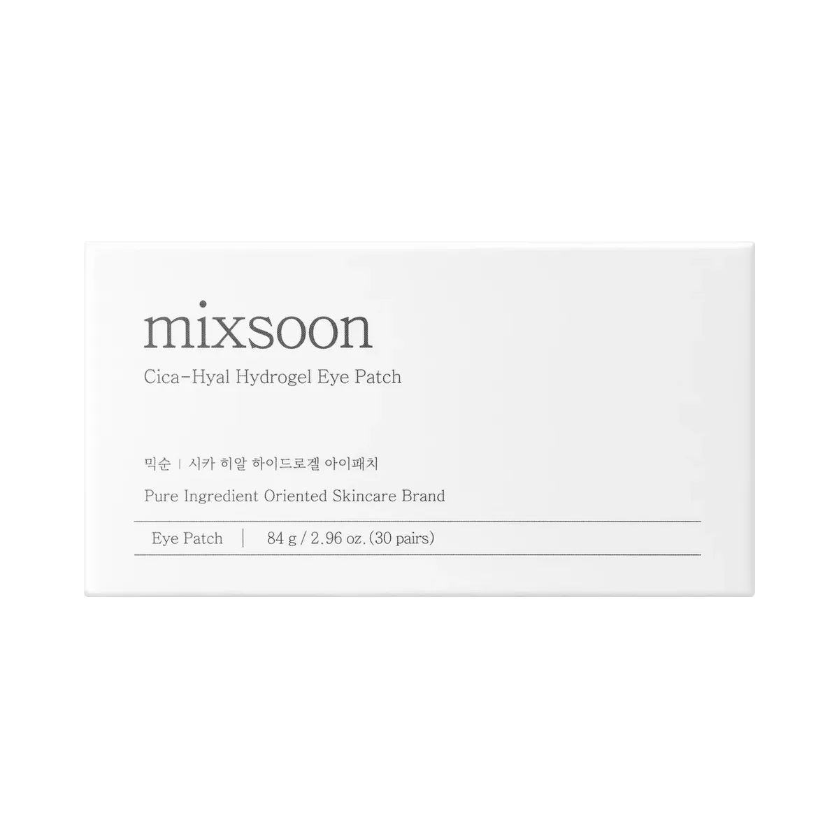 Mixsoon Cica-Hyal Hydrogel Eye Patch