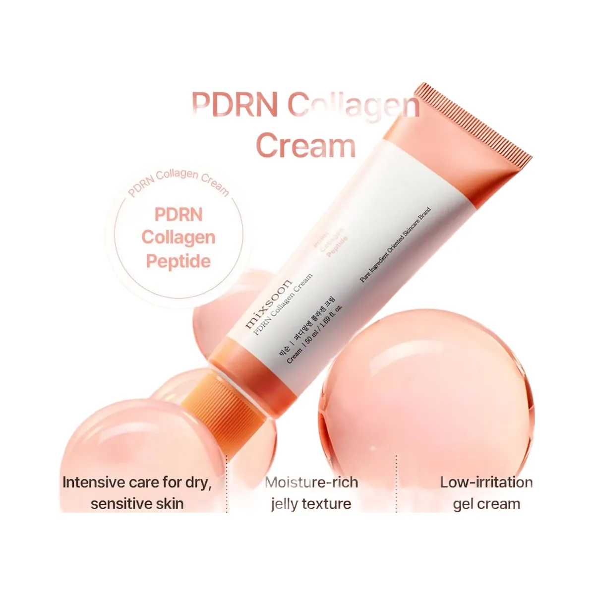 Mixsoon PDRN Hydrating Collagen Gel Cream