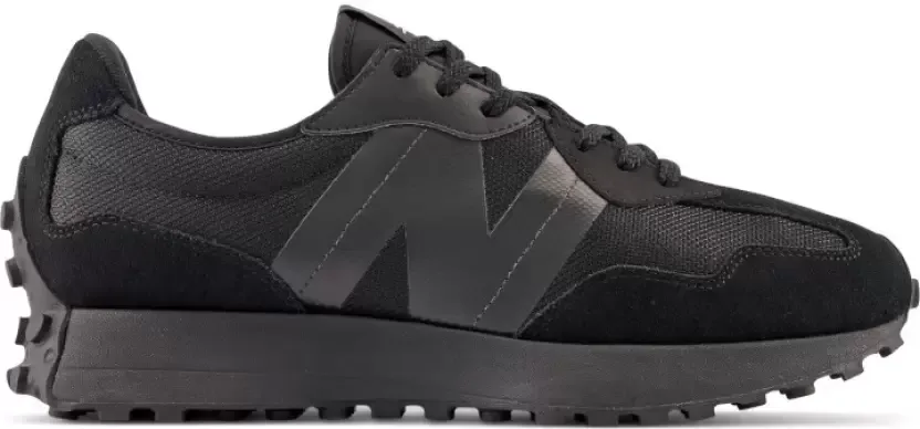 New Balance 327 'Black White Tongue Logo'