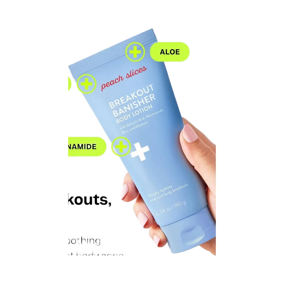 Peach Slices Breakout Banisher Body Lotion