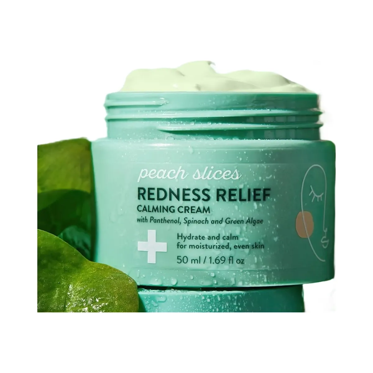 Peach Slices Redness Relief Calming Cream
