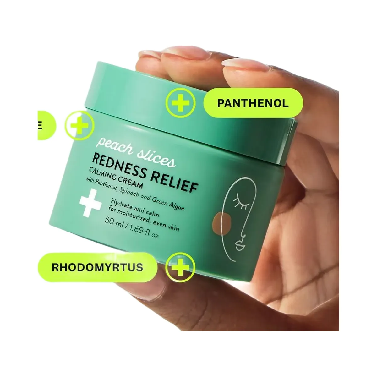 Peach Slices Redness Relief Calming Cream