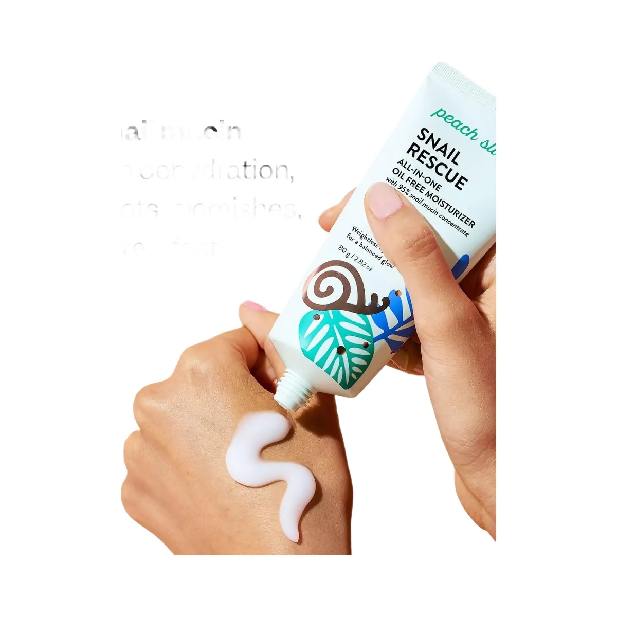 Peach Slices Snail Rescue All-In-One Oil Free Moisturizer