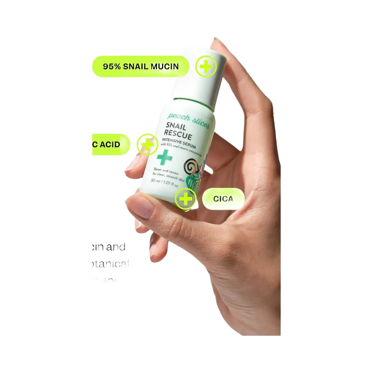 Peach Slices Snail Rescue Intensive Serum