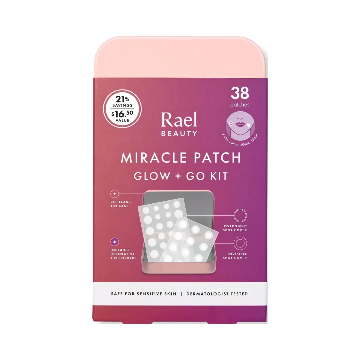 Rael Glow and Go Miracle Patch Kit