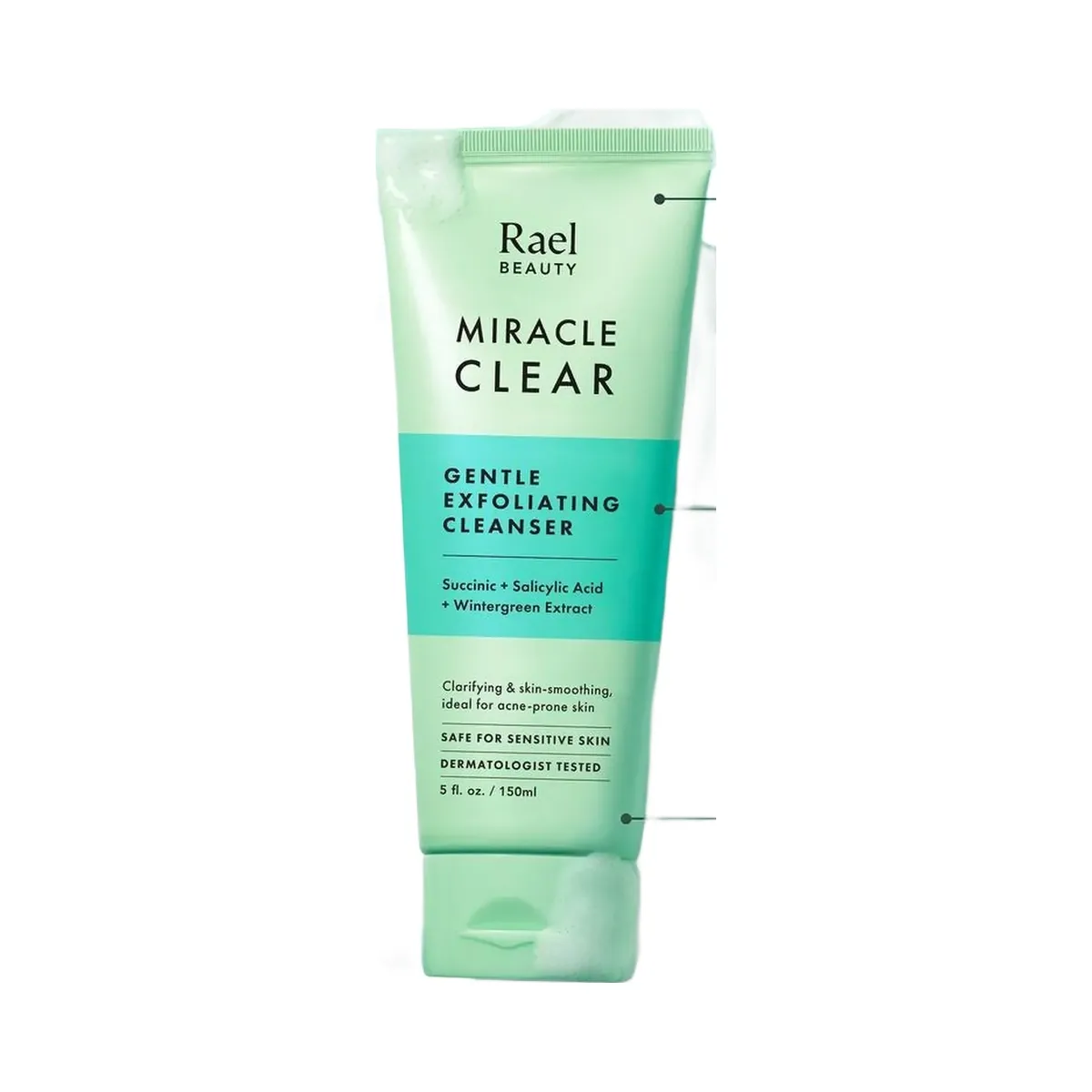 Rael Miracle Clear Exfoliating Cleanser