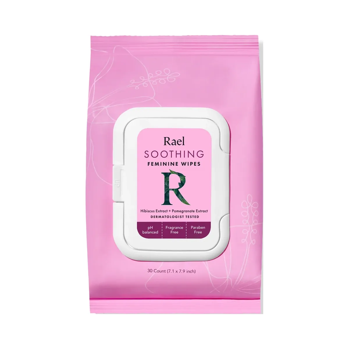 Rael Soothing Feminine Wipes