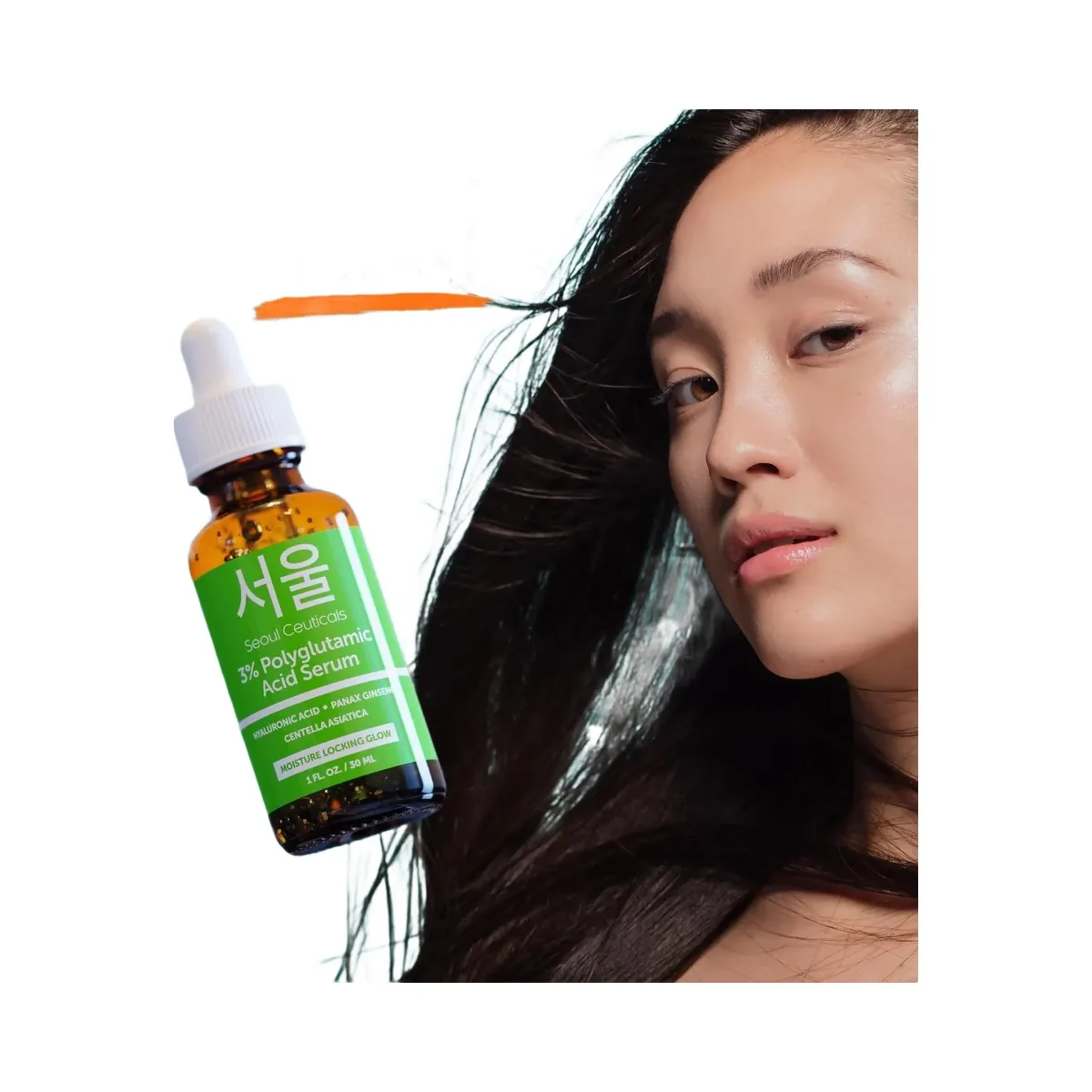 Seoul Ceuticals Korean Skin Care 3% Polyglutaimic Acid Serum