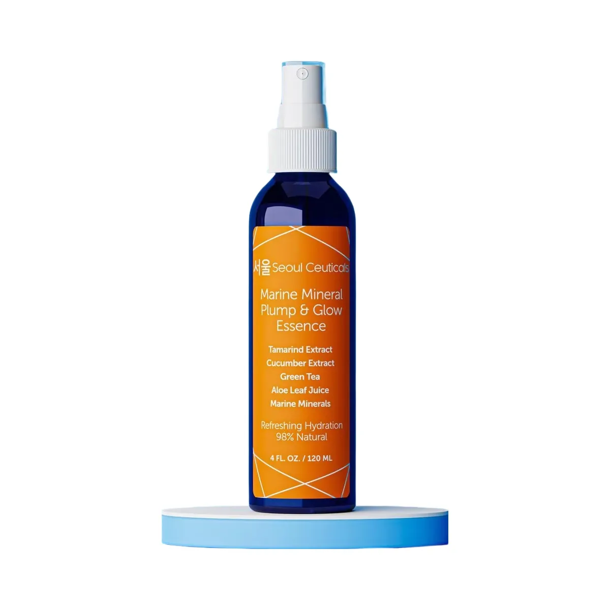 Seoul Ceuticals Korean Skin Care Marine Mineral Pump & Glow Essence