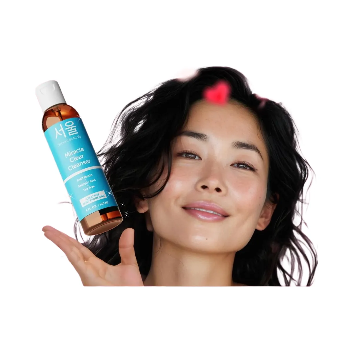 Seoul Ceuticals Korean Skin Care Miracle Clear Cleanser