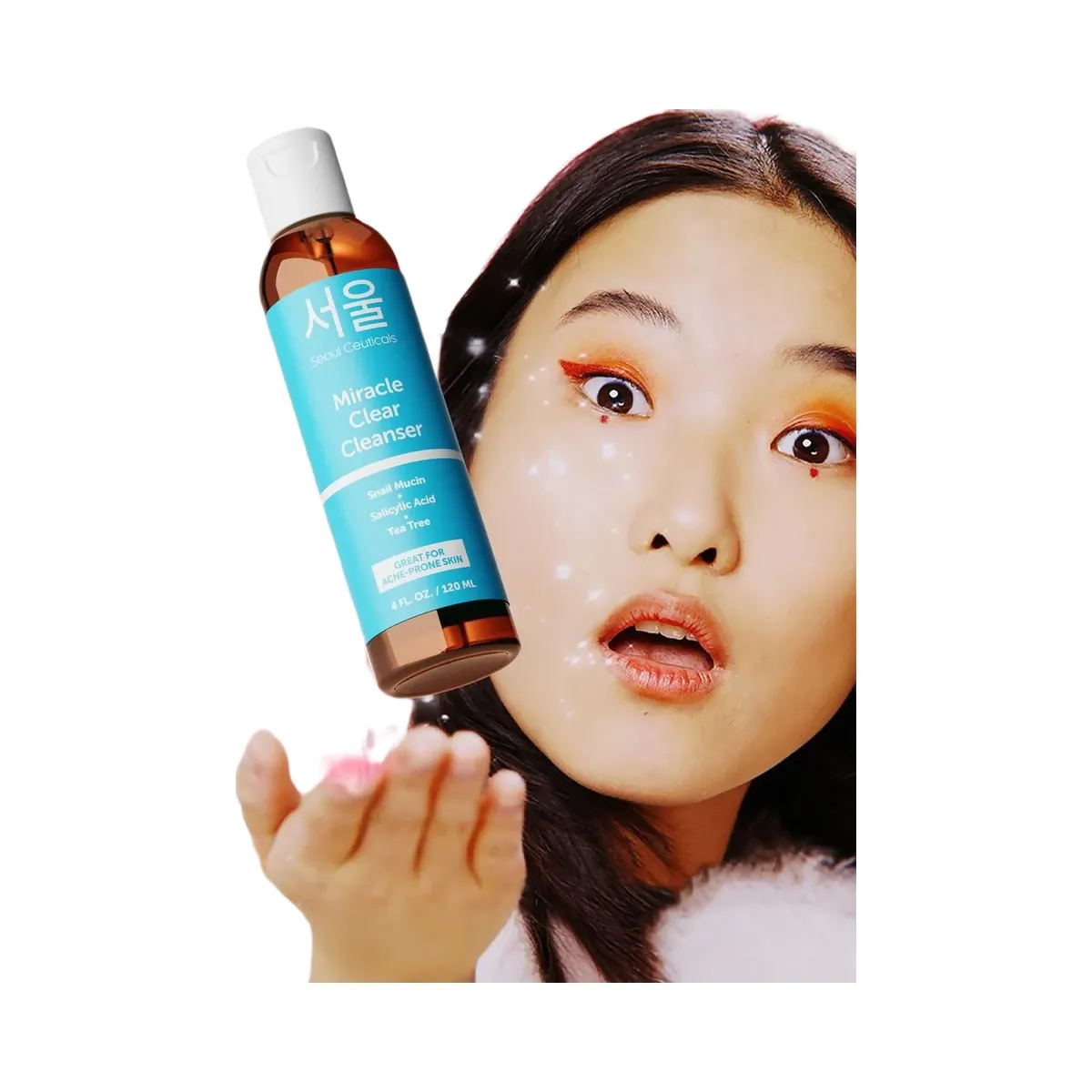 Seoul Ceuticals Korean Skin Care Miracle Clear Cleanser