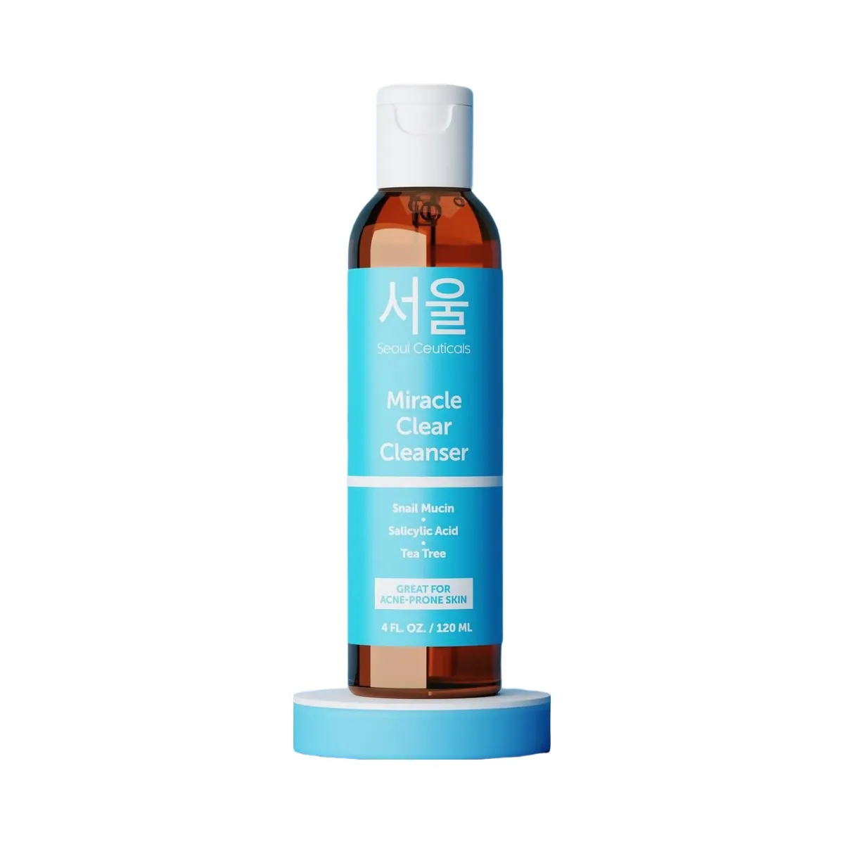 Seoul Ceuticals Korean Skin Care Miracle Clear Cleanser