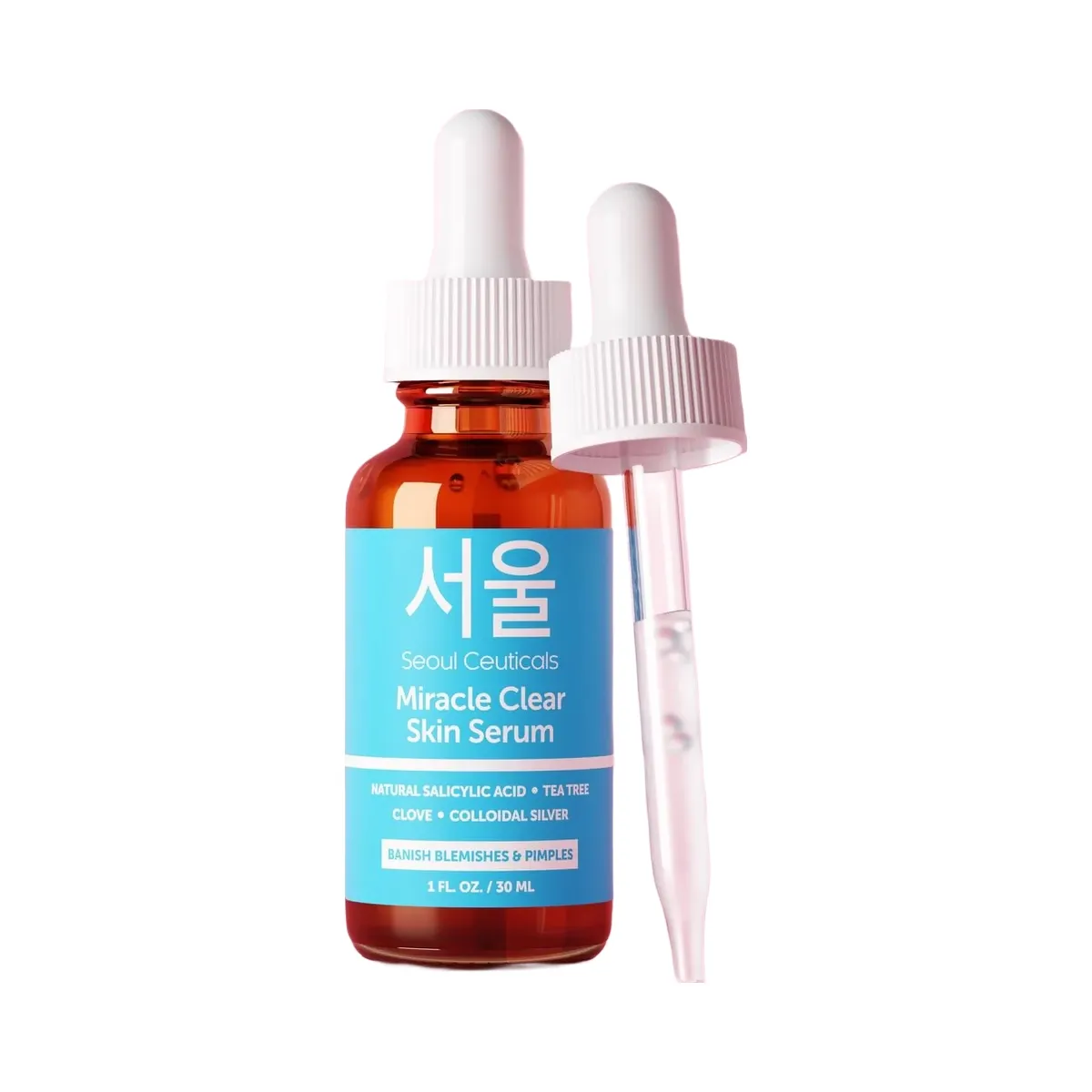 Seoul Ceuticals Korean Skin Care Miracle Clear Skin Serum