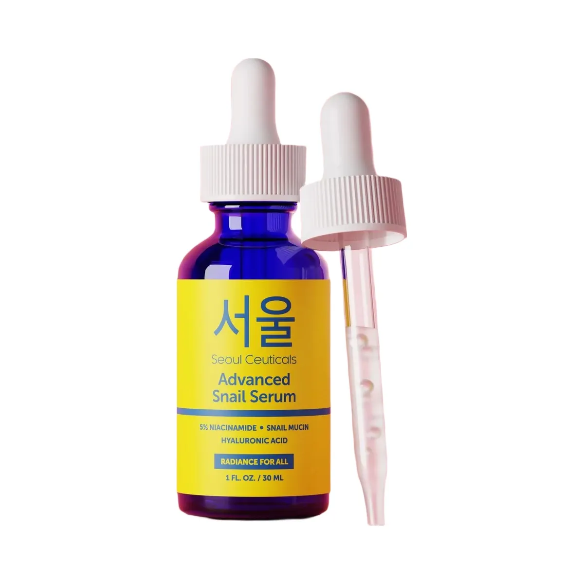 Seoul Ceuticals Korean Skin Care Niacinamide Advanced Snail Serum