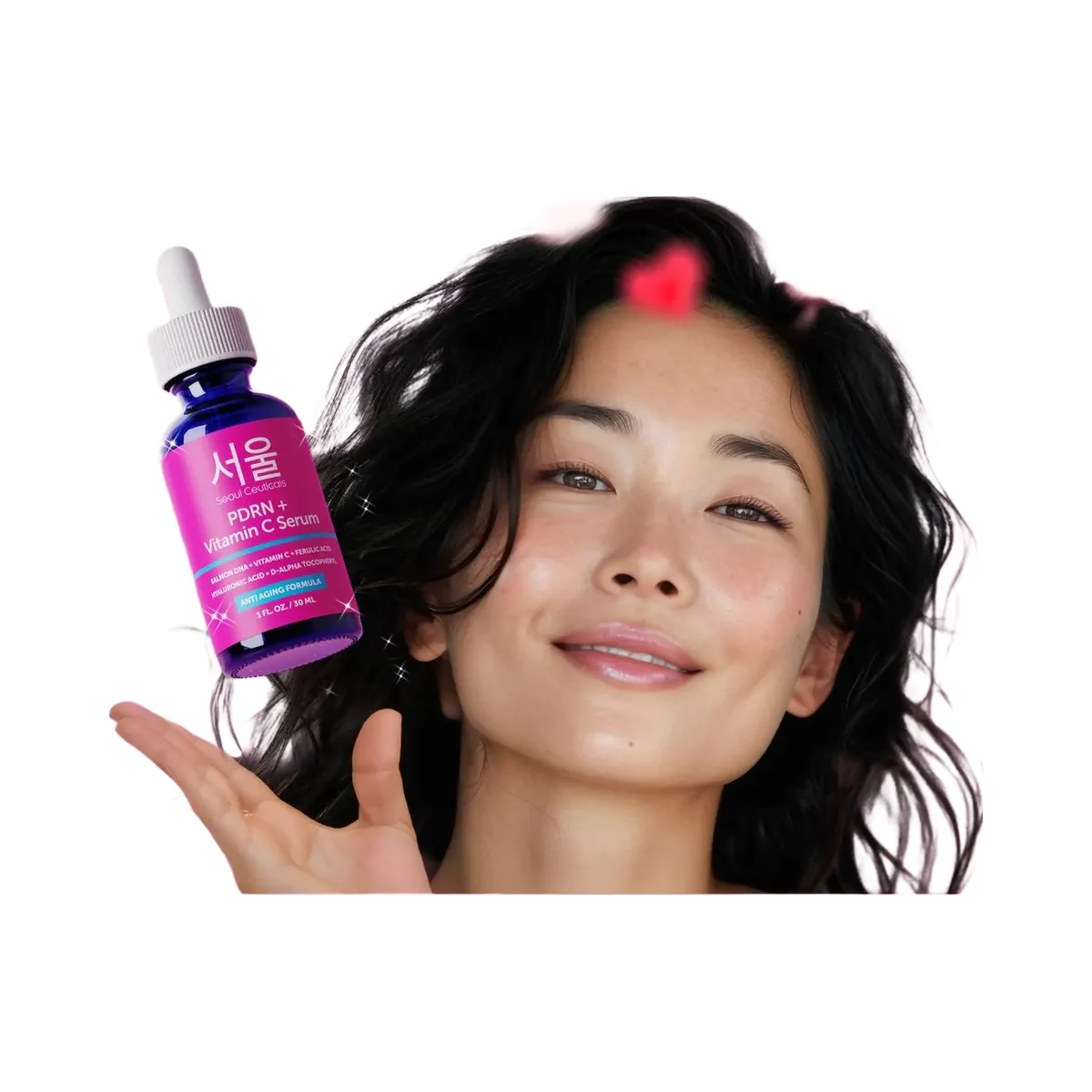 Seoul Ceuticals Korean Skin Care PDRN + Vitamin C Serum