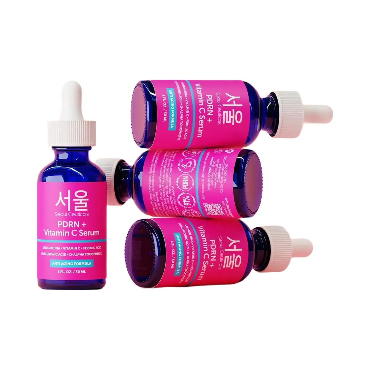 Seoul Ceuticals Korean Skin Care PDRN + Vitamin C Serum