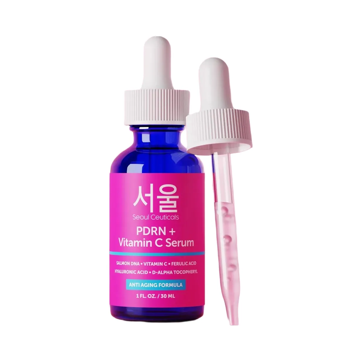 Seoul Ceuticals Korean Skin Care PDRN + Vitamin C Serum