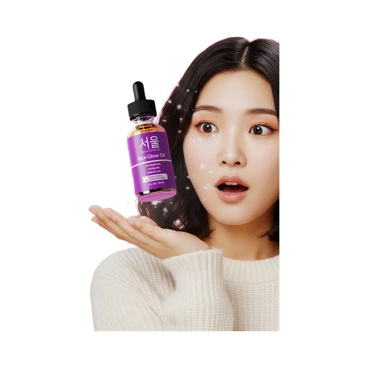 Seoul Ceuticals Korean Skin Care Rice Glow Oil