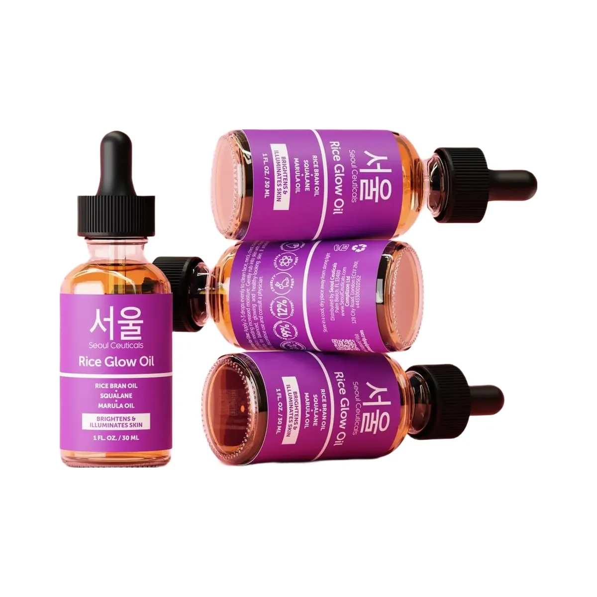Seoul Ceuticals Korean Skin Care Rice Glow Oil