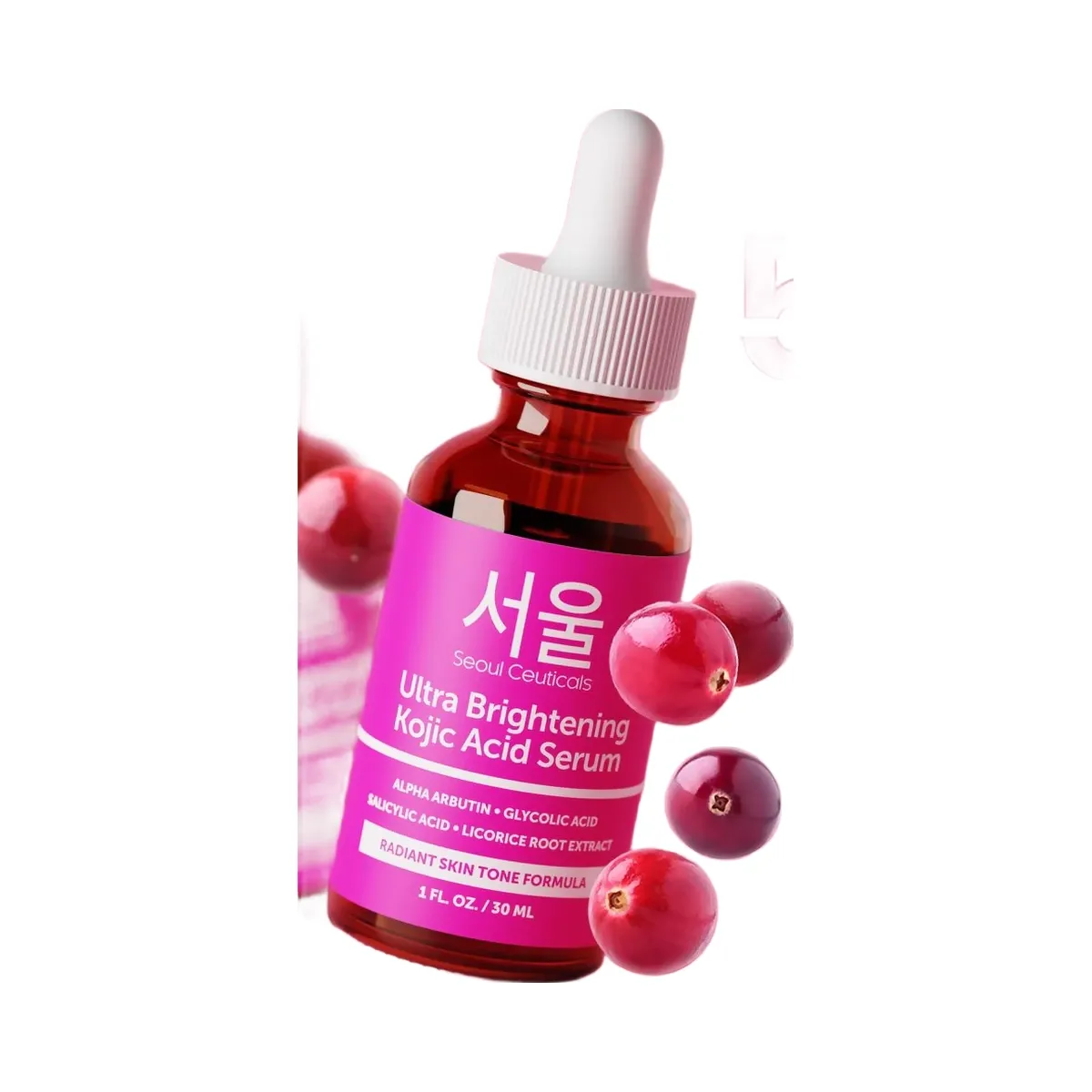Seoul Ceuticals Korean Skin Care Ultra Brightening Kojic Acid Serum