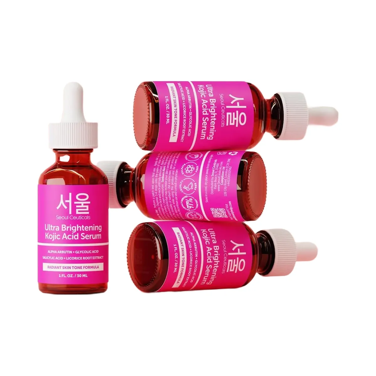 Seoul Ceuticals Korean Skin Care Ultra Brightening Kojic Acid Serum