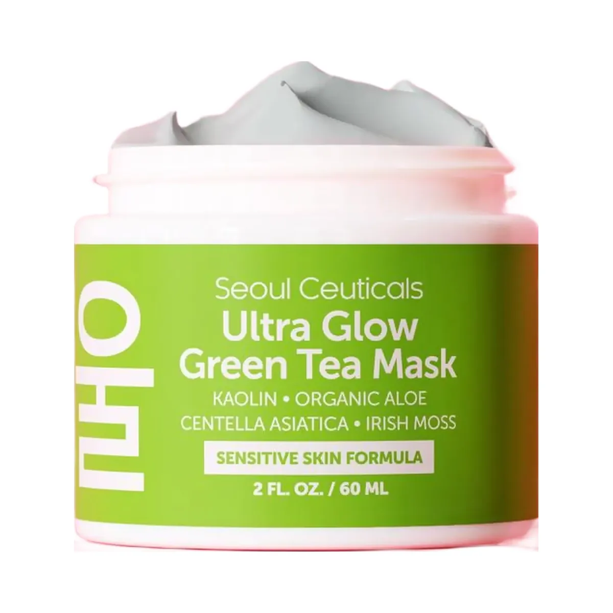 Seoul Ceuticals Korean Skin Care Ultra Glow Green Tea Mask