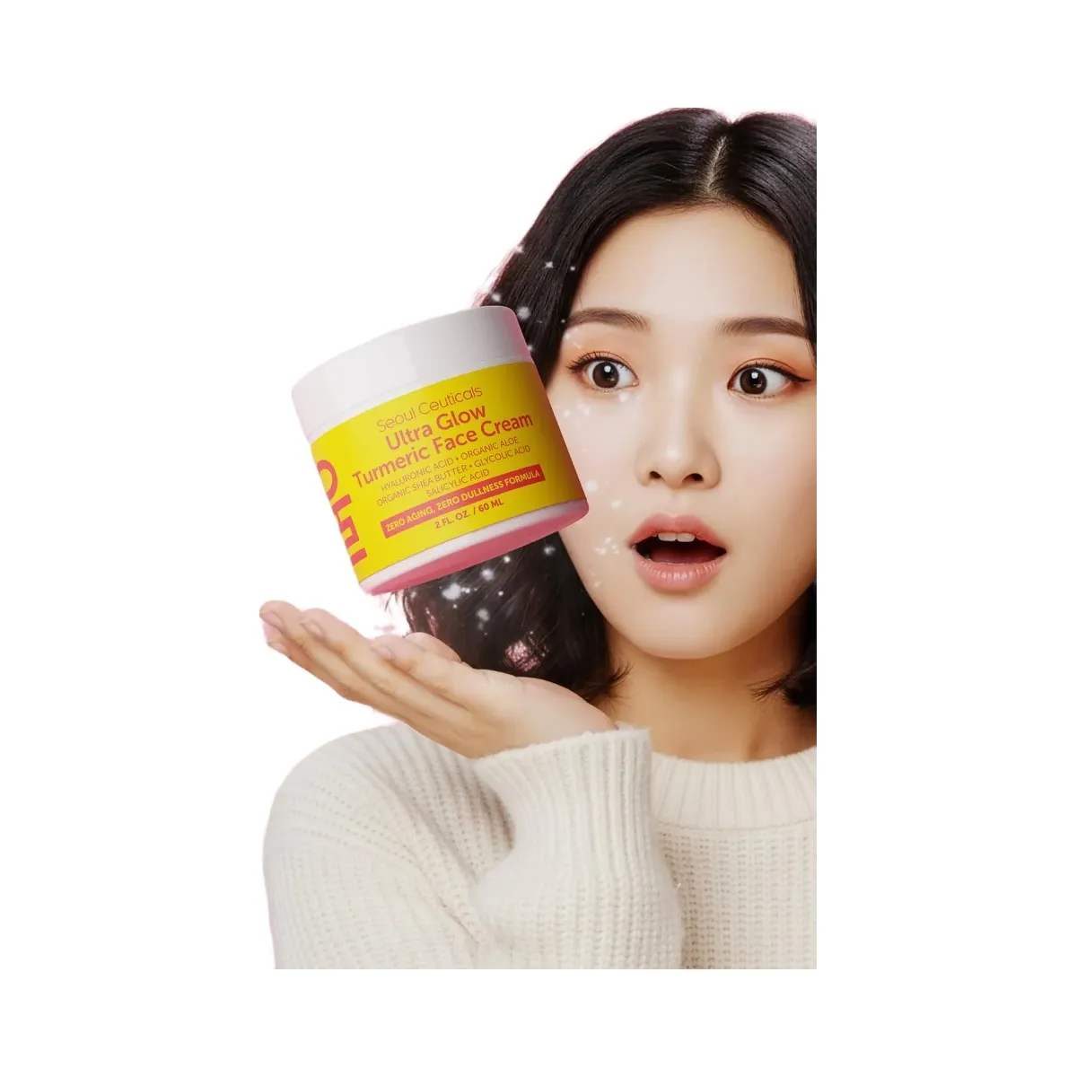 Seoul Ceuticals Korean Skin Care Ultra Glow Turmeric Face Cream