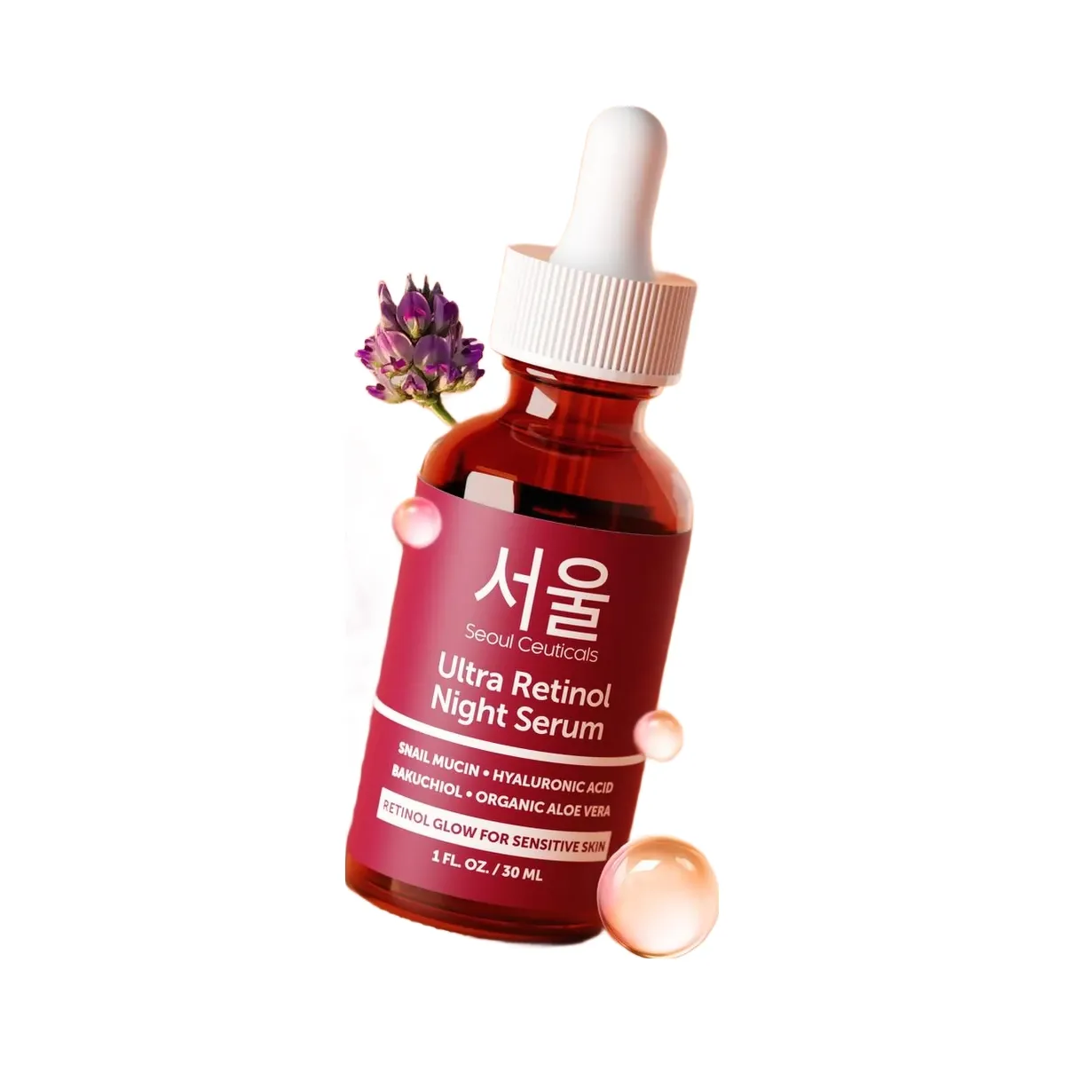 Seoul Ceuticals Korean Skin Care Ultra Retinol Night Serum