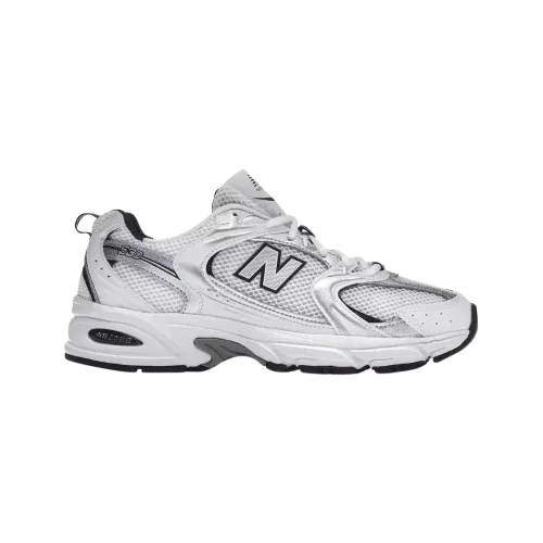 New Balance 530 White Silver Navy