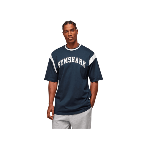 GymShark GSLC Oversized T-Shirt Navy