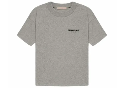 ★AEAE★ WEB LOGO TSHIRTS [OATMEAL] small_Fear_of_God_Essentials_T