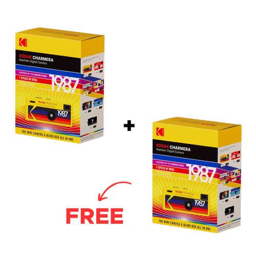 BUY 1 GET 1 FREE - Kodak Charmera Keychain Digital Camera Blind Box Collection