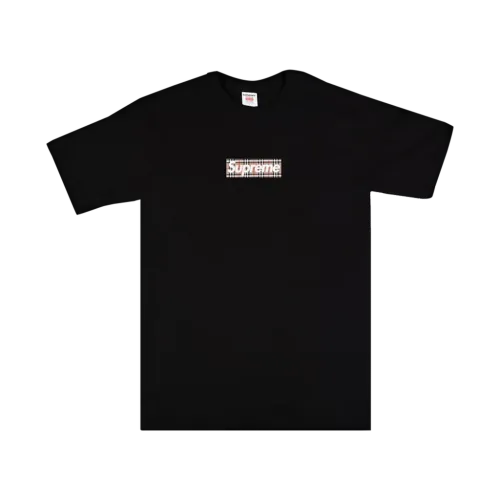 ★Supreme x Burberry★限定コラボ★ ボックスロゴ Tシャツ Buy Supreme x Burberry Box Logo Tee 'Black' - SS22T1 BLACK