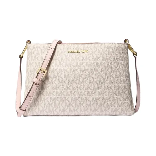 Michael Kors Trisha Medium Logo Crossbody Bag Pwd Blsh Mlt
