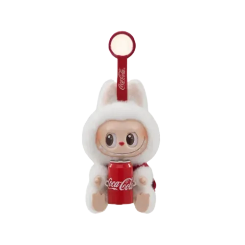 Pop Mart Labubu The Monsters Coca Cola Series Happy Factor Vinyl Plush Figure