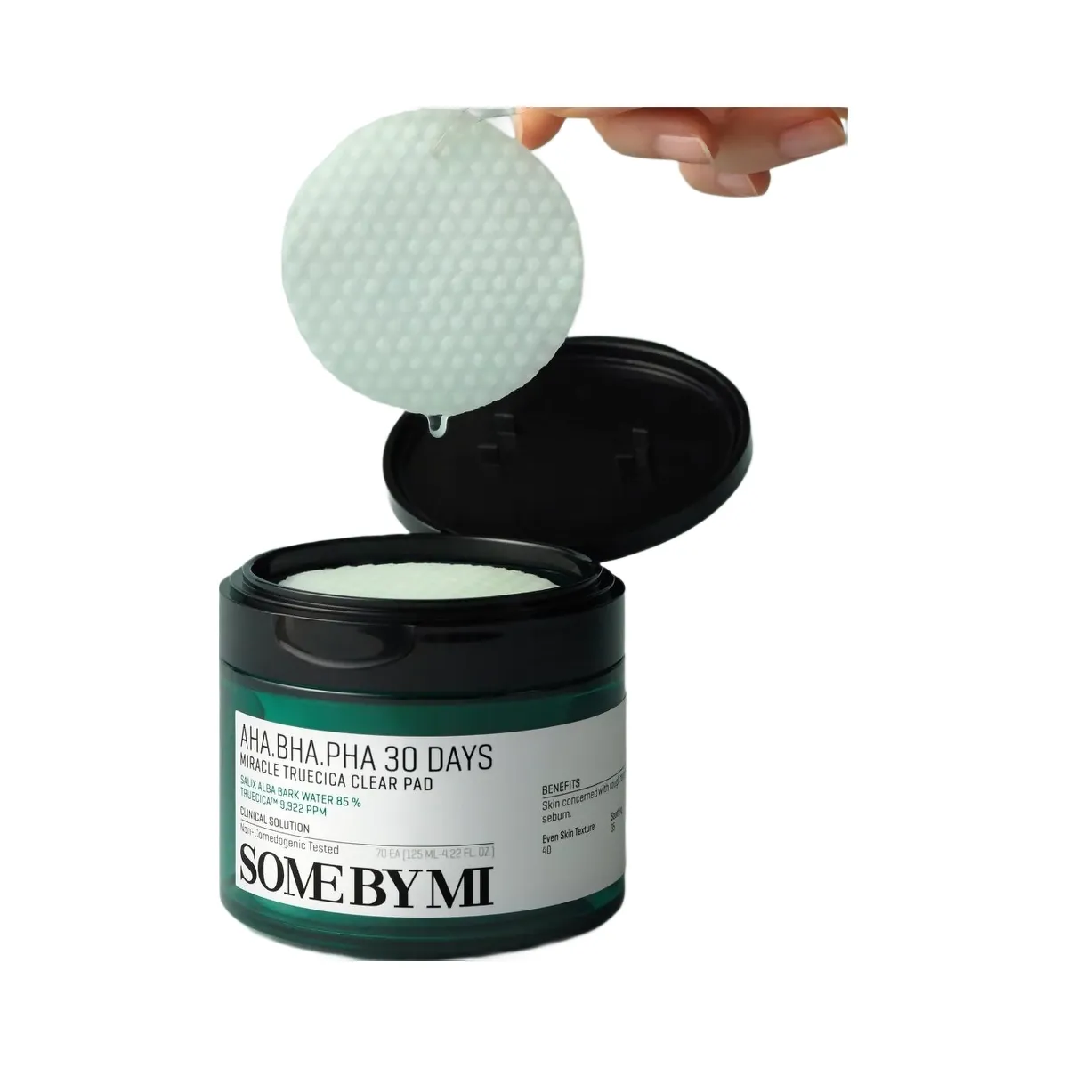 SOME BY MI AHA BHA PHA 30 Day Miracle Exfoliating Cica Toner Pads