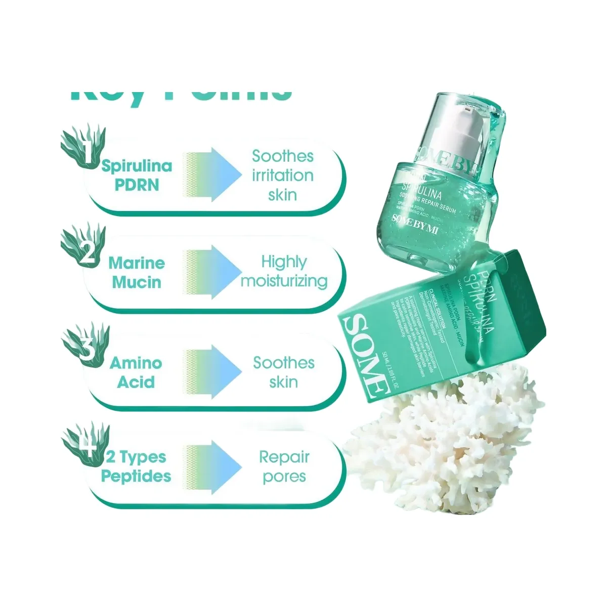 SOME BY MI PDRN Spirulina Soothing Repair Serum