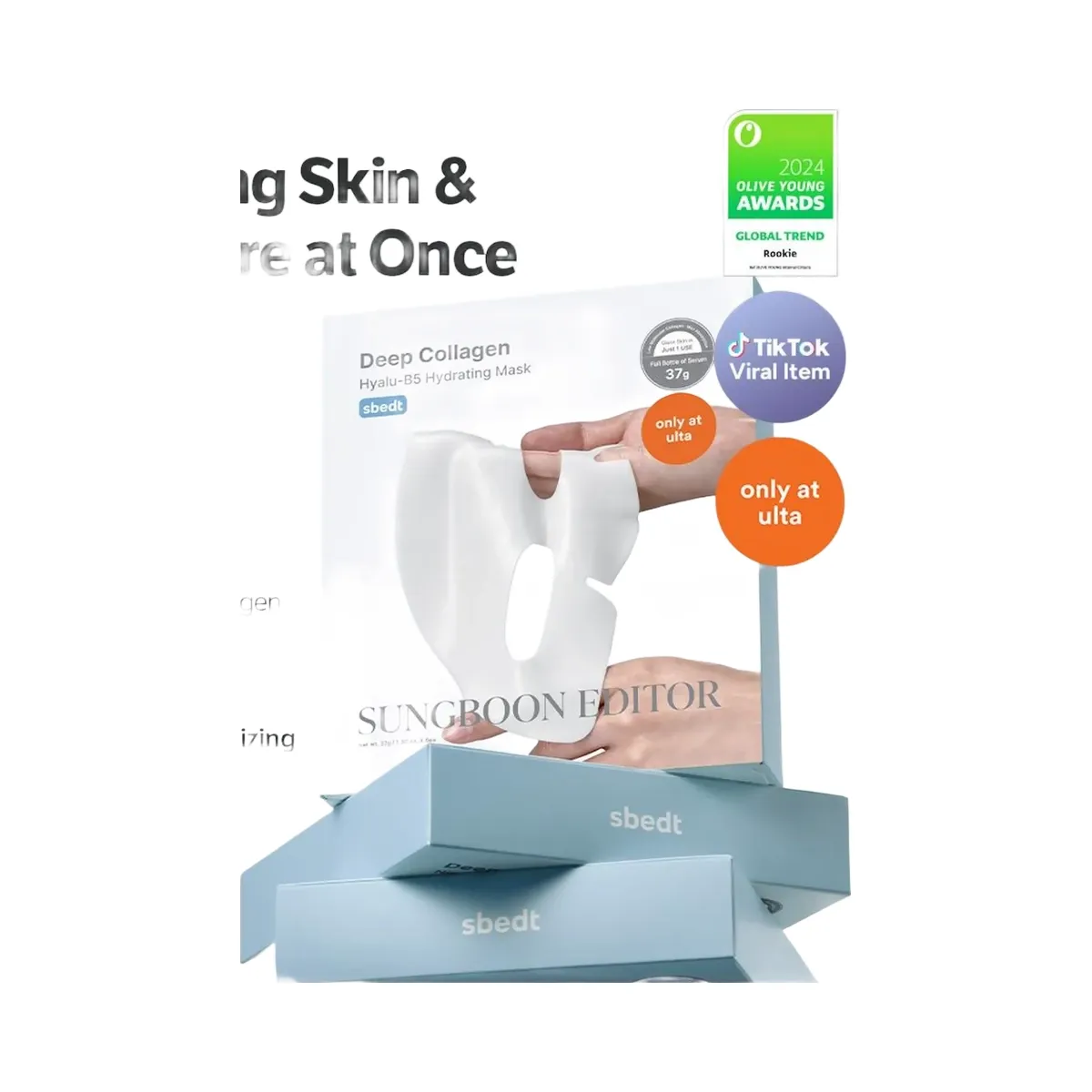 SUNGBOON EDITOR Deep Collagen Hyalu-B5 Hydrating Mask
