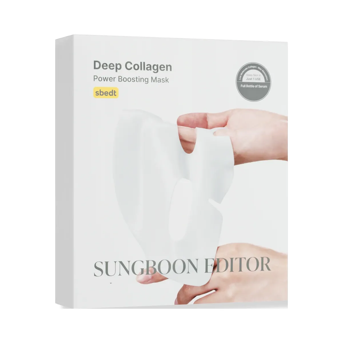 SUNGBOON EDITOR Deep Collagen Power Boosting Overnight Sheet Mask