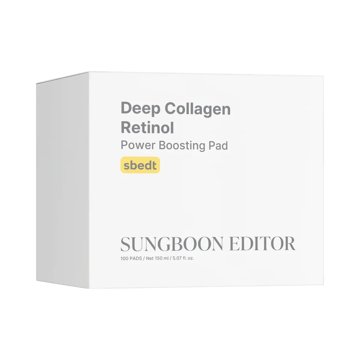SUNGBOON EDITOR Deep Collagen Retinol Power Boosting Pad