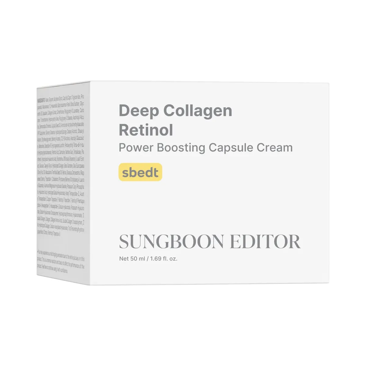 SUNGBOON EDITOR Deep Collagen Retinol Power Boosting Spicule Capsule Cream