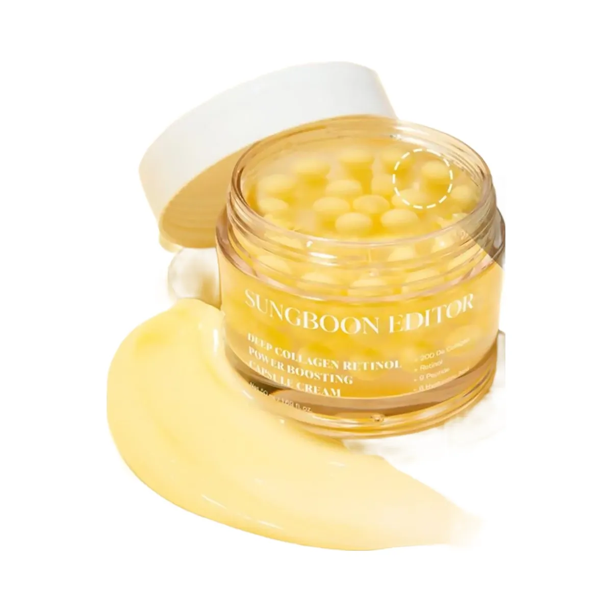 SUNGBOON EDITOR Deep Collagen Retinol Power Boosting Spicule Capsule Cream