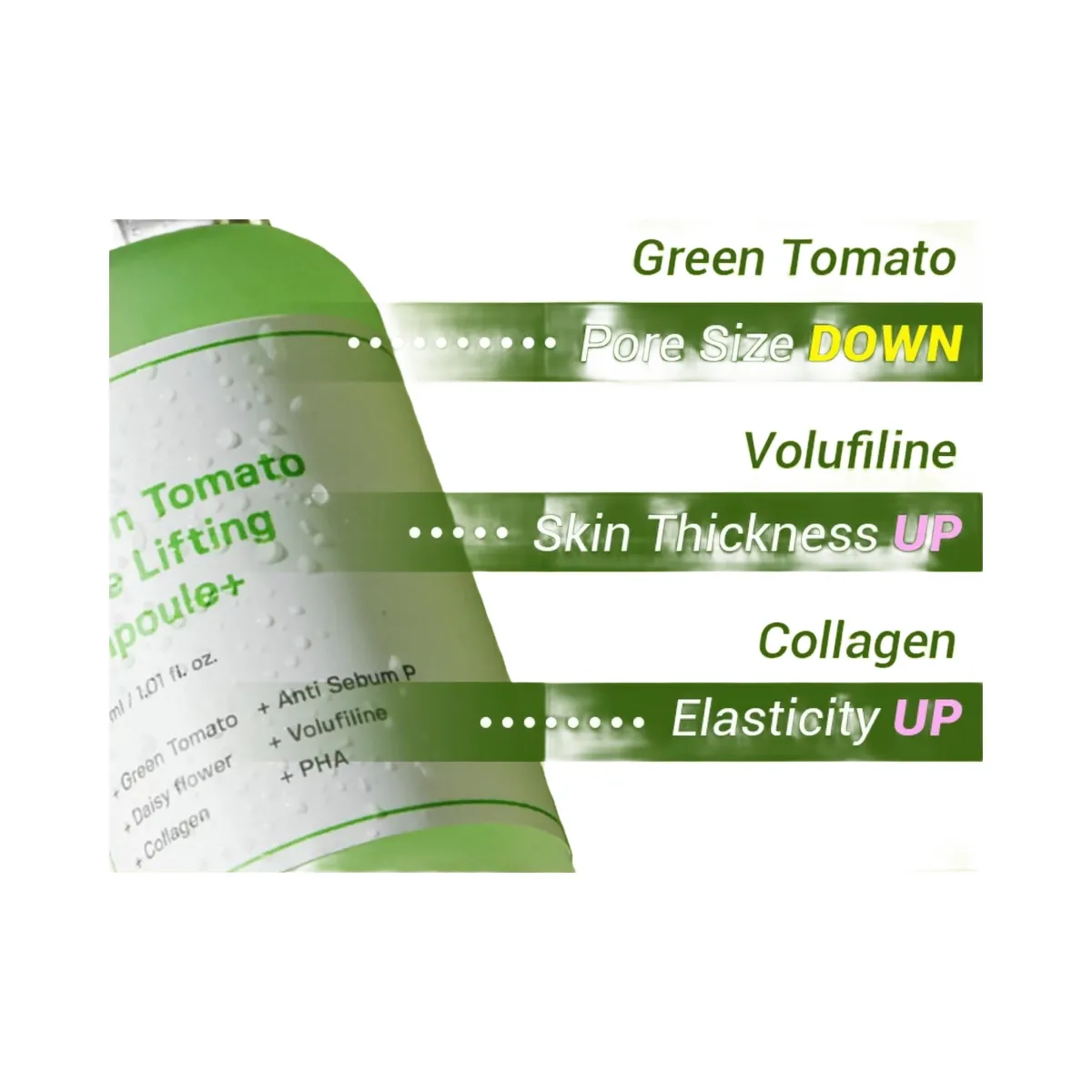 SUNGBOON EDITOR Green Tomato Pore Lifting Ampoule+