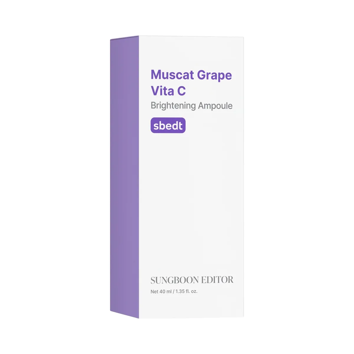 SUNGBOON EDITOR Muscat Grape Vita C Brightening Ampoule