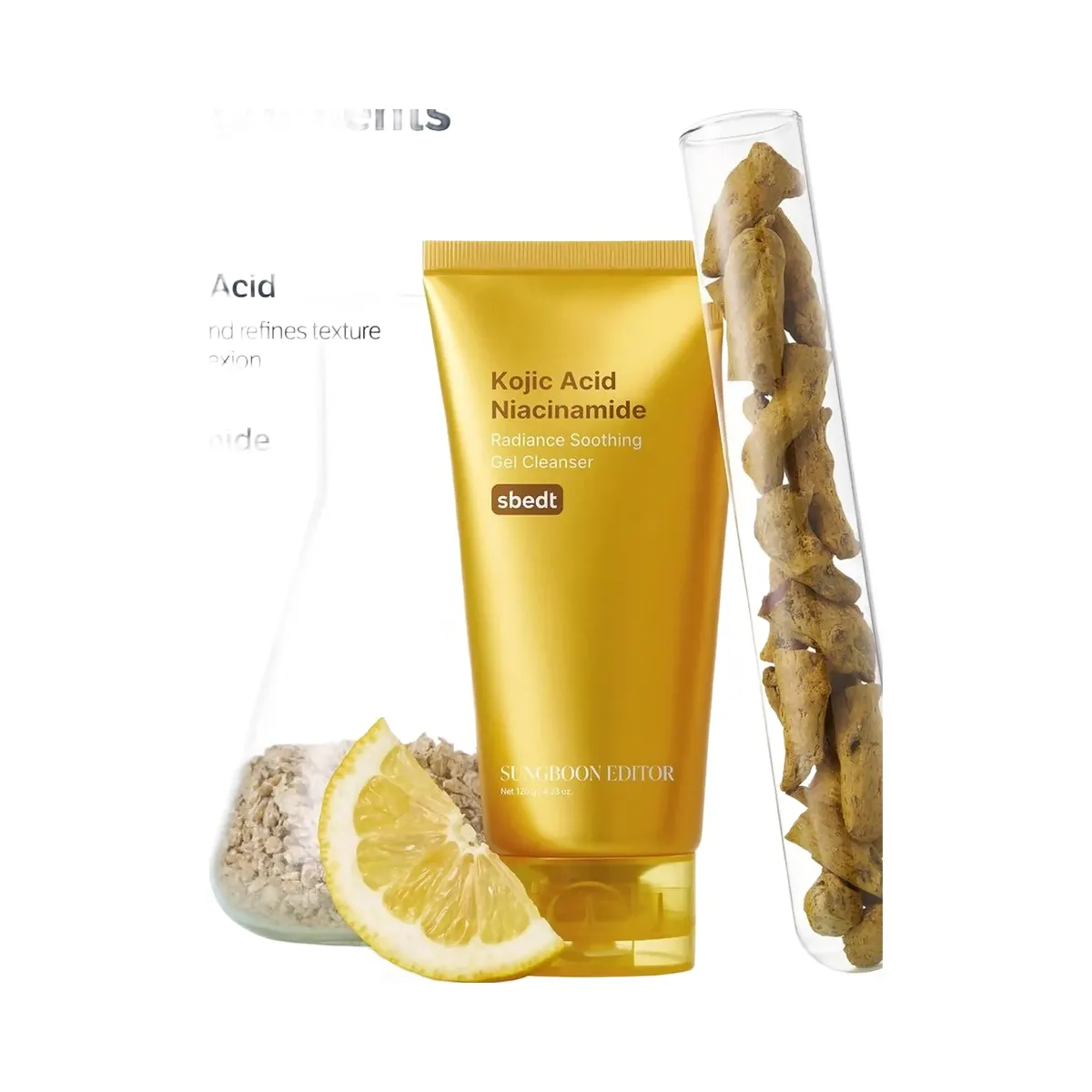 SUNGBOON EDITOR Niacin Kojic Acid Brightening Gel Cleanser