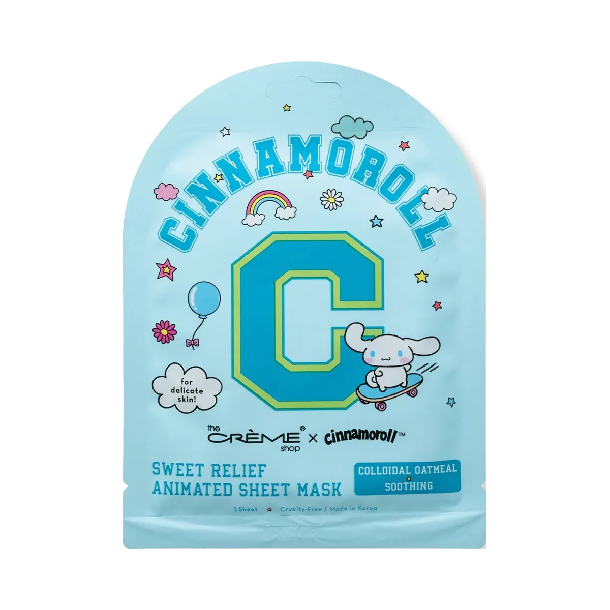The Crème Shop Cinnamoroll Sweet Relief Animated Sheet Mask