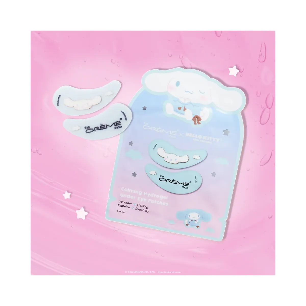 The Crème Shop Cinnamoroll Under Eye Patches