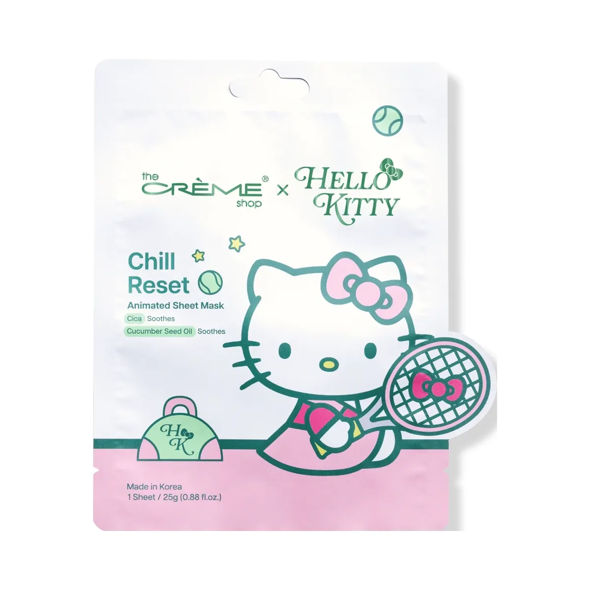 The Crème Shop Hello Kitty Chill Reset Printed Essence Sheet Mask