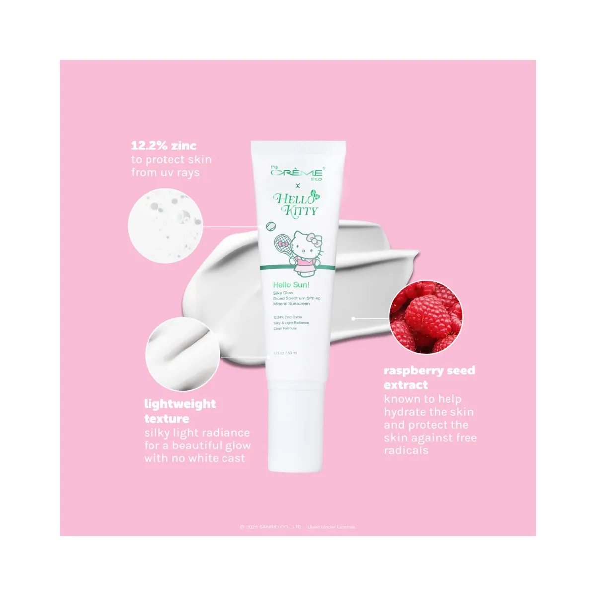 The Crème Shop Hello Kitty Hello Sun Mineral Sunscreen