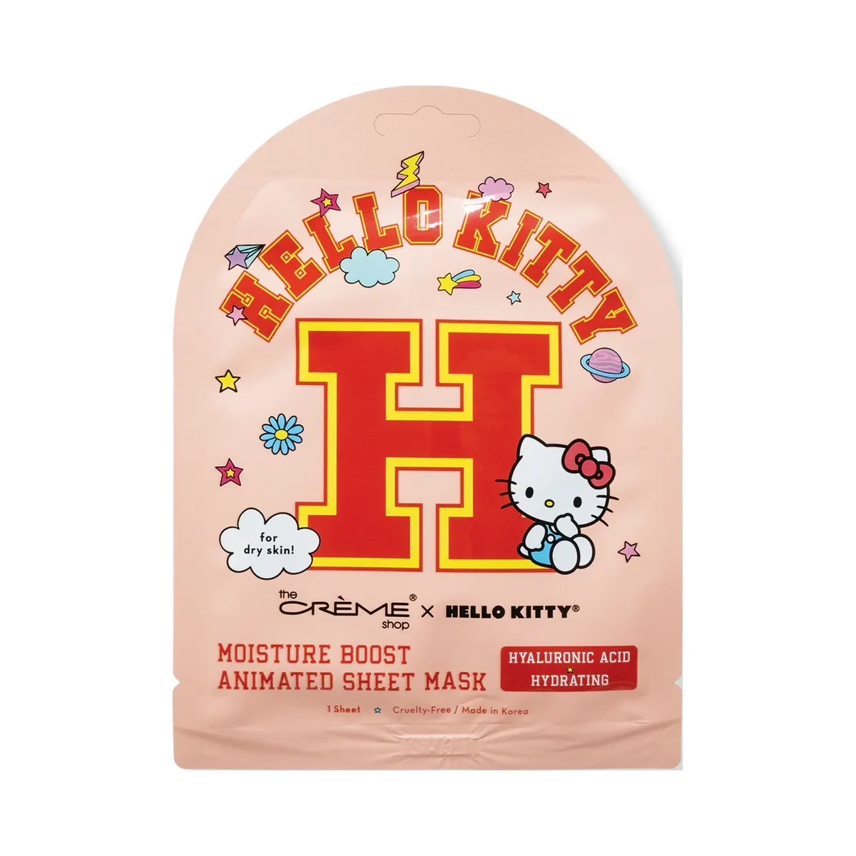 The Crème Shop Hello Kitty Moisture Boost Animated Sheet Mask